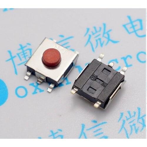 50pcs/6*6*3.1 SMD 5 Pin Key switch Tact Switch 6*6*3.1MM