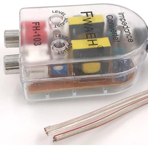 Car Audio High and Subwoofer Line Pure Copper Power Amplifier Line Audio Line Fuse Power Control Line Two-channel Adjustable