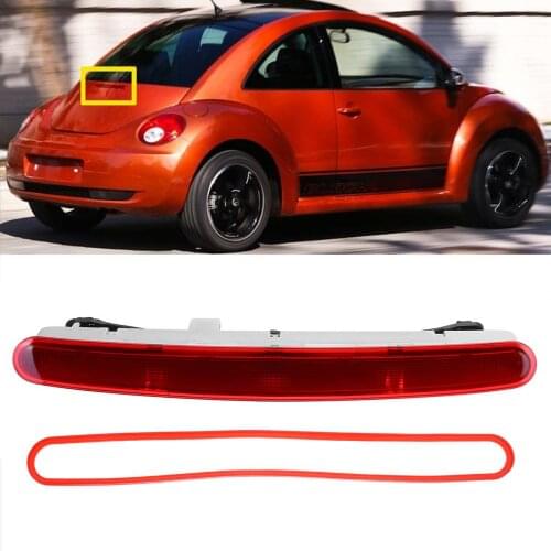 Car LED Rear 3rd Third Brake Stop Light Strip Tailgate Bar+Gasket For Volkswagen For Beetle 1998-2010 1C0945097E 1C0945097A
