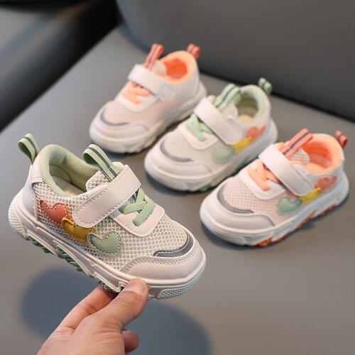 Fashion Baby Shoes Summer New Toddler Sneakers Breathable Mesh Kids Shoes For Boys Little Girls Children Sports Shoes Size 21-30