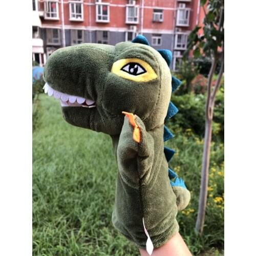 Dinosaur hand puppet marionette glove puppets theater doll toys plush doll storys talking juguetes Learning Aid funny gift kids