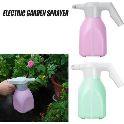 Electric Garden Sprayer 1.5L Automatic Plant Watering Can Bottle Garden Sprayer Bottle For Gardening Watering Supplies Dropship
