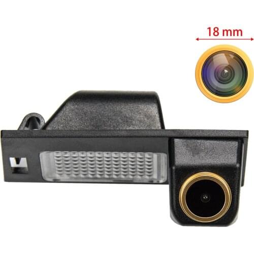 Freezzmi HD Car Rear View Reverse Backup Camera Original Hole for Fiat Viaggio 12-15 /Dodge Dart (PF)13-15