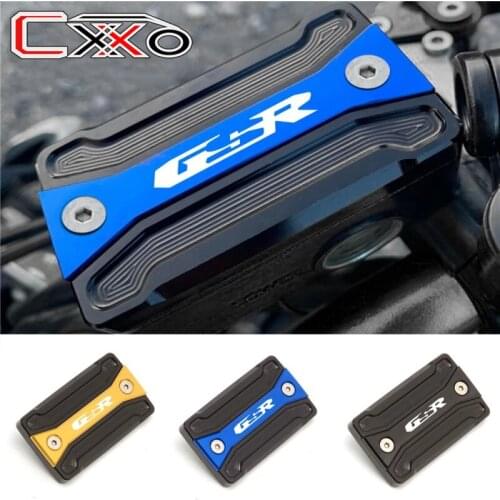 For SUZUKI GSR400 GSR750 GSR 400 750 250 250S 250F KATANA GSX1300R GSX250R Motorcycle CNC Front Brake Fluid Reservoir Cap Cover