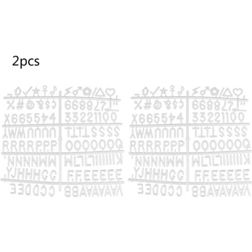 Letter Board Letters Set 126 Numbers Special Characters Words For Felt Changeable Message Signs & Letterboards