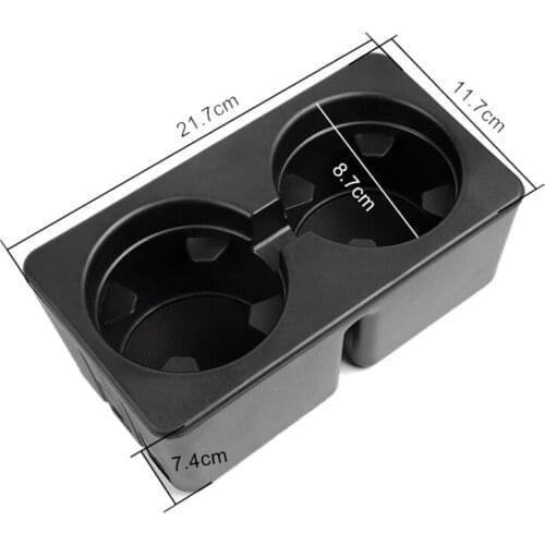 Floor Console Cup Holder Drink For Compatible With Chevy/Gmc (2007-2013 Silverado/Sierra, 2007-2014 Suburban/Yukon/Tahoe) Repl