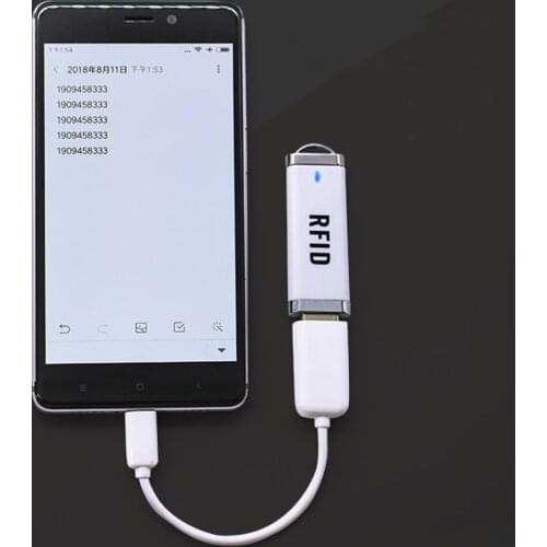 R60D Long range 125Khz Micro Small USB RFID Reader for Android Phone or Computer