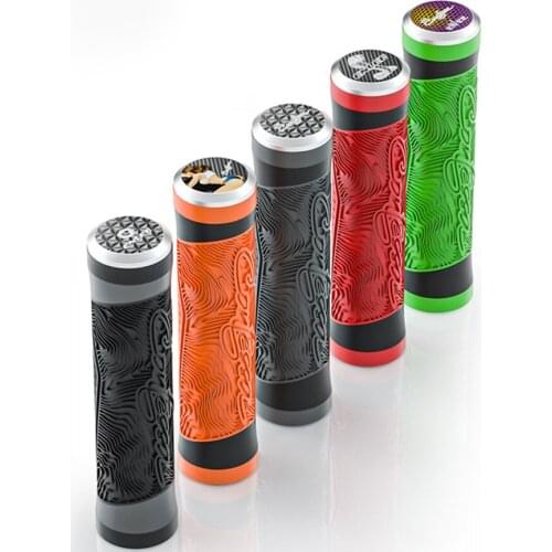Mountain Bike Silicone Grip Cover Bicycle Universal Comfortable Shock Absorption Anti-skid Anti-vibration Grip Grips Bicicleta