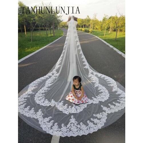 Wedding Lace Veils TANHUNLUNJIA China