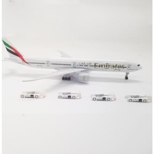 1/400 scale airplane Boeing Airbus model trailer truck for aircraft plane scene display model toy For fans for gifts collection