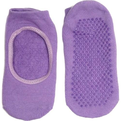 1Pair Women Sports Yoga Socks Women Anti Skid Breathable Fitness Pilates Socks Dancing Gym Non Slip Cotton Sock Ladies