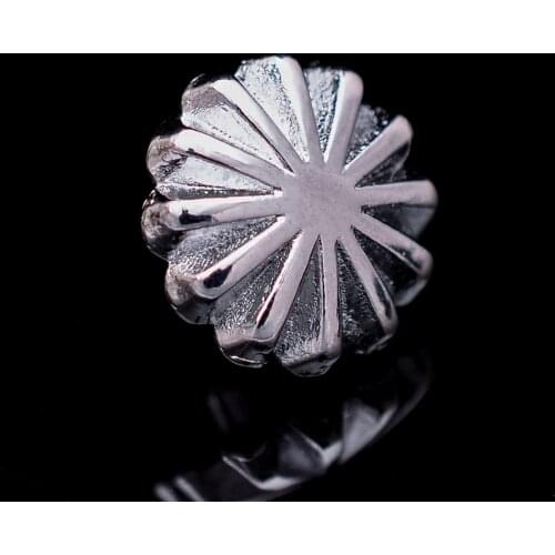 10pc Quality Small Stylish Tribal Japan Style Daisy Flower Leathercraft Handcraft Conchos Rivet Screwback Wallet Decor 10mm