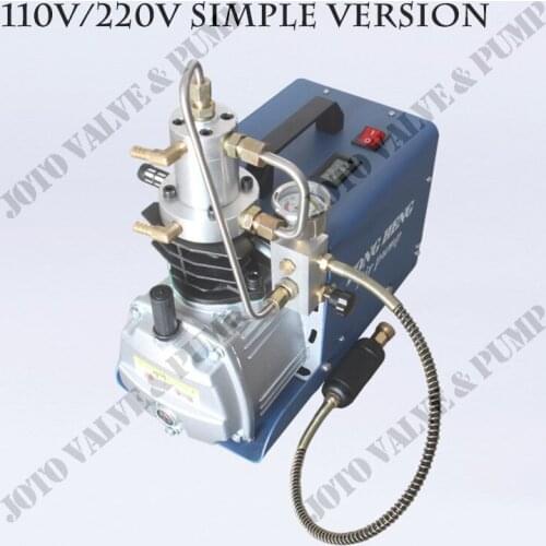 2pcs 220v High Pressure Air Pump Electric Air Compressor for Pneumatic Airgun Scuba Rifle PCP Inflator