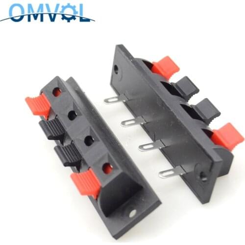 4 Pin 4 Position Speaker Terminal Board Connectors