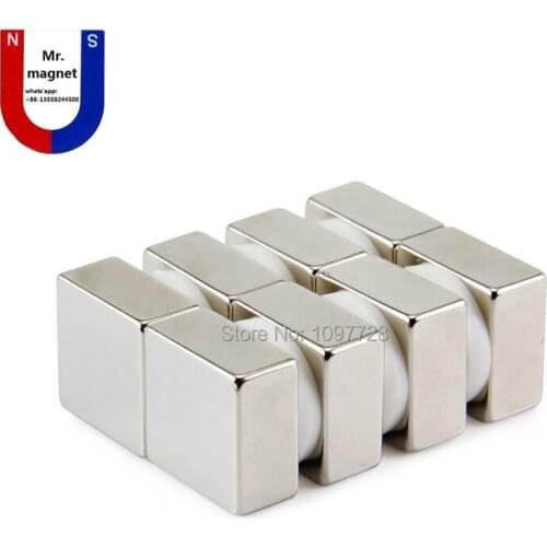 50pcs high quality 20x10x10mm Super strong neo neodymium magnet 20x10x10, NdFeB magnet 20*10*10mm, 20mm x 10mm x 10mm magnets