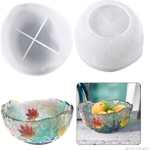 FreeShip Resin Bowl Mold-resin Casting Smooth Coaster Mold-Silicone Agate Coaster Mold-Nut Storage Molds-Home Decor 21wholesales