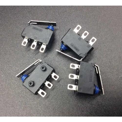 For Omron D2HW car door lock micro switch 3 feet IP67 waterproof with handle for Skoda Roomster trunk lock VAG lock 5J0827501B