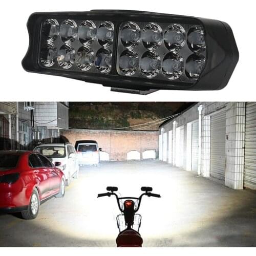 Motorcycle Headlight Led Super Bright Fog Spot White Work Light Day Drive Spotlights For Motorcycles Electric Bicycles Scooter