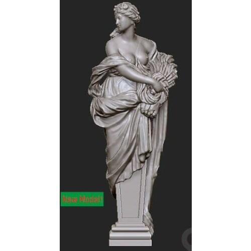 New model 3D model for cnc or 3D printers in STL file format Western Sculpture Model Autumn