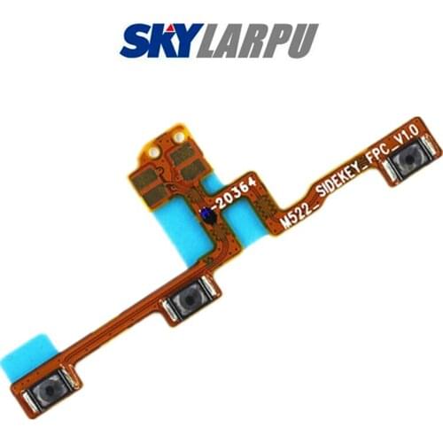 Power Button Flat Cable For Xiaomi Redmi Note 9S / Note 9S Pro Cell Phone Start / Volume Side Key Flexible Ribbon Free Shipping