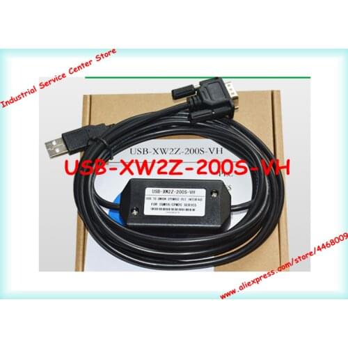 Applicable CQM1H CPM2C CJ1M Programming Cable Data Download Cable USB-XW2Z-200S-VH