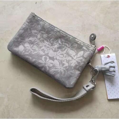 Luxury Designer bag clutch Original makeup wallet women mini nylon Handbag key coin bags for ladies card holder Cell phone purse