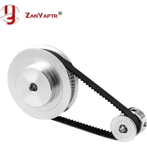 GT2 Timing Belt Pulley 60teeth 20teeth 5mm/8mm Reduction 3:1/1:3 belt width 6mm for 3D printer accessories