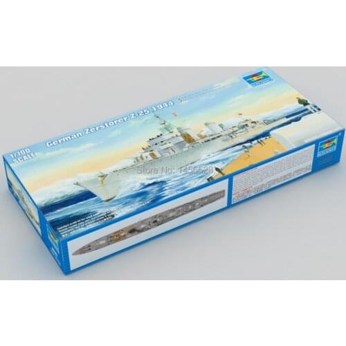 Trumpeter 1/700 05787 German Zerstorser Z-25 1944Assembly Model kits Modle building scale model ship 3D puzzle ship best gifts