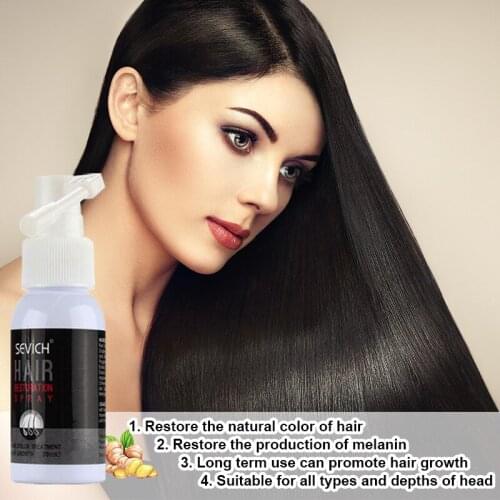 30ml Black Hair Liquid Plant Extract Nourishes And Repairs The Scalp From Gray Hair To Black Hair Prevents Hair Loss TSLM1