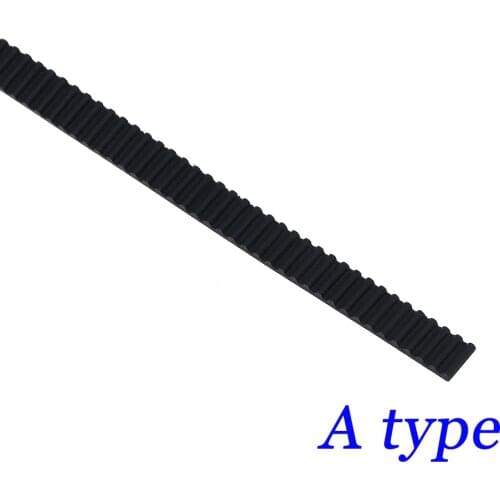 10M/lot PU with Steel Core GT2 Belt Black Color 2GT Timing Belt 6mm 10mm Width 10M a Pack for 3d printer Free Shipping