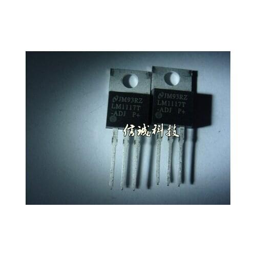 10pcs/lot LM1117T-ADJ TO-220 Linear Regulator IC