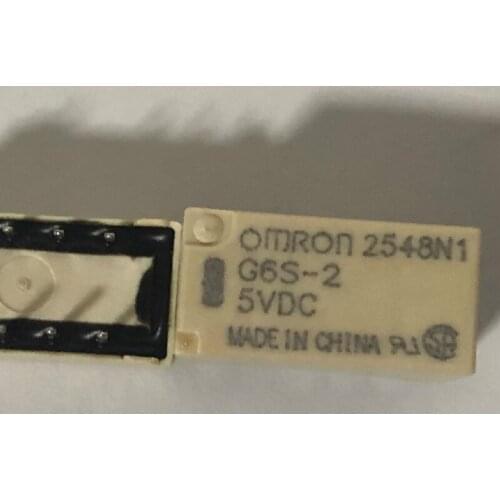 10pcs Signal Relay G6S-2-5VDC 12VDC 24VDC 2A 8-Pin 2 Switch 2 Closed Brand New & Original