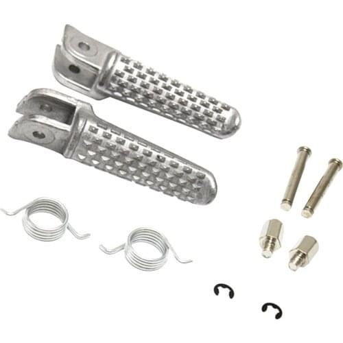 2 Piece Replacement Rider Step Bar Foot Pegs for Honda CBR600RR 2007-2014