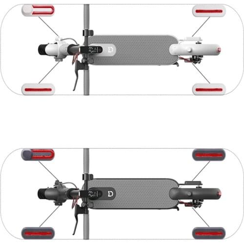 Scooter Front Rear Wheel Tyre Cover Hubs Protective Shell Case Sticker For Xiaomi Mijia M365 Electric Scooter Skateboard 4PCS