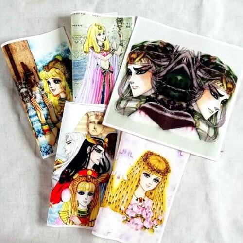 24*24cm 5pcs Candy cartoon girl Sewing Quilt Scrapbooking Tissue Pattern Fabrics Needlework Material purse Cloth patchwork SL169