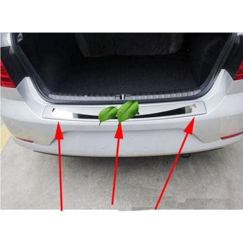 Car Sticker For KIA K3 2014 2015 2016 2017 Car-Stying After Guard Rear Bumper Trunk Guard Door Sill Plate 2012-2018 For KIA K3