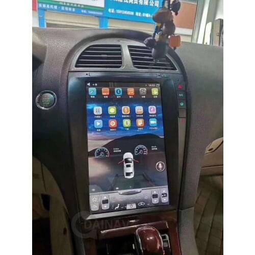 12.8 inch Vertical Screen Android Car radio For LEXUS ES ES240 ES350 2006 -2012 Auto Radio Car Multimedia DVD Player GPS