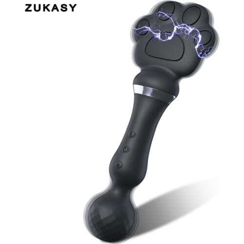 EMS Electric shocker Vibrator AV Magic Wand Sex Toys for Women Clitoris Stimulator Dildos G-Spot Massager Goods for Adults 18