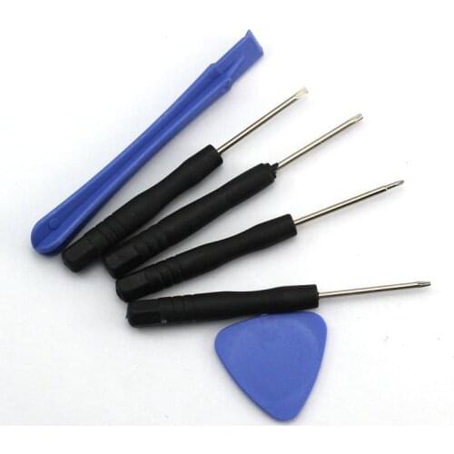 Assembled and Screwdriver 6 Repair Tool LCD Display Touch Screen Digitizer Glass White For iPhone 5C Kit All-in-one