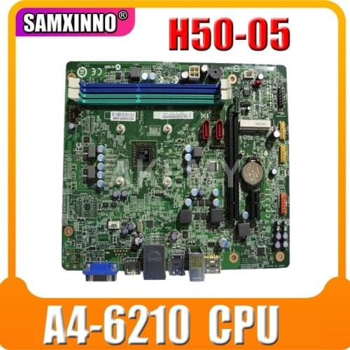 JIANSU High quality For Lenovo H30-03 H50-05 H3003 H5005 Desktop Motherboard 5B20G06124 A4-6210 CPU CFT3I1 100% Tested