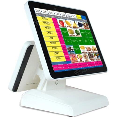 Cash register point of sale system cheap price 15inch capacitive touch screen pos terminal for sale
