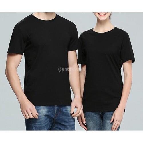 Summer Fashion T-Shirt Short Sleeve Tee Sports Summer Tops Quick Dry Soft Basic T-Shirt S-XXXL