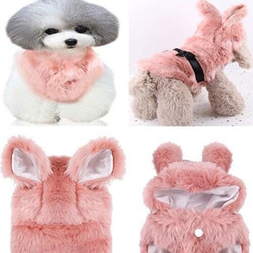 Cute Dog Cats Puppy Clothes Chihuahua Coat Jacket for Small Medium Dogs Soft Fleece Winter Pet Cat CostumeClothing For Dogs
