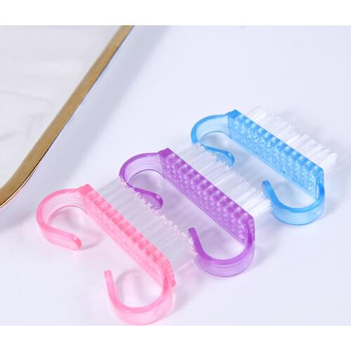 10Pcs Acrylic Nail Brush Set Pedicure Plastic Soft Remove Dust Powder Cleaning Nail Art Brushes File Manicure Tools Accessories