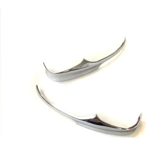 For Mazda 3 Axela 2017 2018 Outer Side Door Mirror Chrome Cover Rear View Mirror Strips Garnish Rearview Mirror Trim Car Styling
