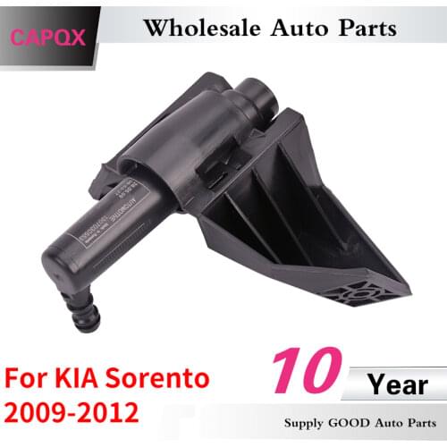 CAPQX Headlamp Headlight Water Spray Washer Nozzle 98671 2P000 98672 2P000 For KIA Sorento 2009 2010 2011 2012