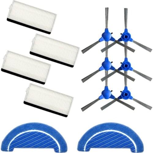 Main Brush Side Brush Hepa Filter Mop Replacement for Cecotec Conga 1090 1790 Ultra Robotic Vacuum Cleaner Spare Parts