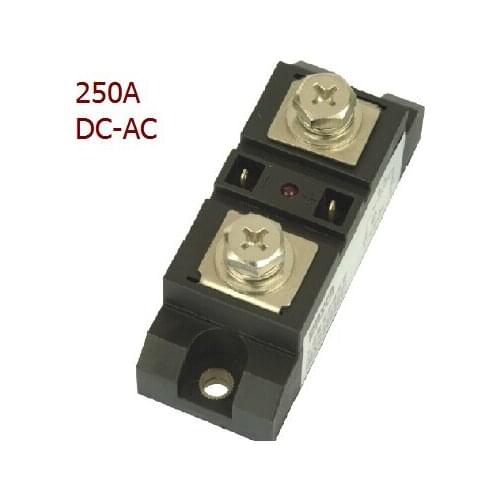Factory price 250A industrial solid state relay DC- AC, ac solid state relay, single phase ssr, high quality stock
