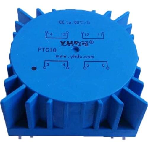PTC10 For Audio usage 10VA 2*115V 2*12V toroidal transformer, encapsulated transformer