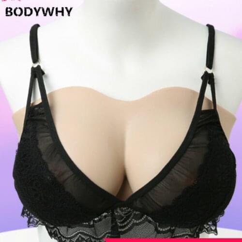 Realistic Silicone Chest Crossdressing Huge Fake Breast Forms Boobs for Crossdressers Drag Queen Shemale Crossdresser Hot Sale